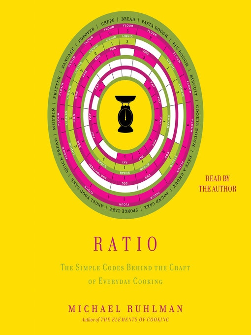 Title details for Ratio by Michael Ruhlman - Wait list